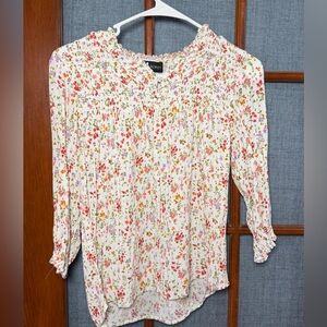 Cynthia Rowley Floral Print Blouse